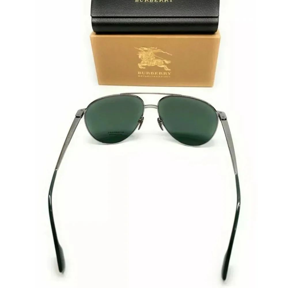 Burberry Men's Gunmetal Sunglasses!